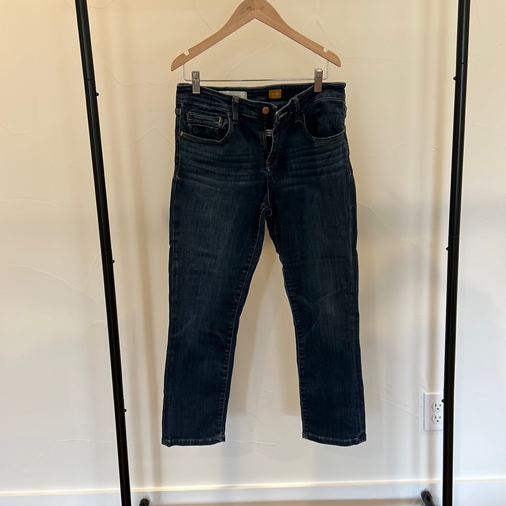 PILCRO AND THE LETTERPRESS cropped slim fit jeans